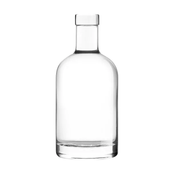 375 ml-ko beirazko botila nordikoa kortxozko akaberarekin