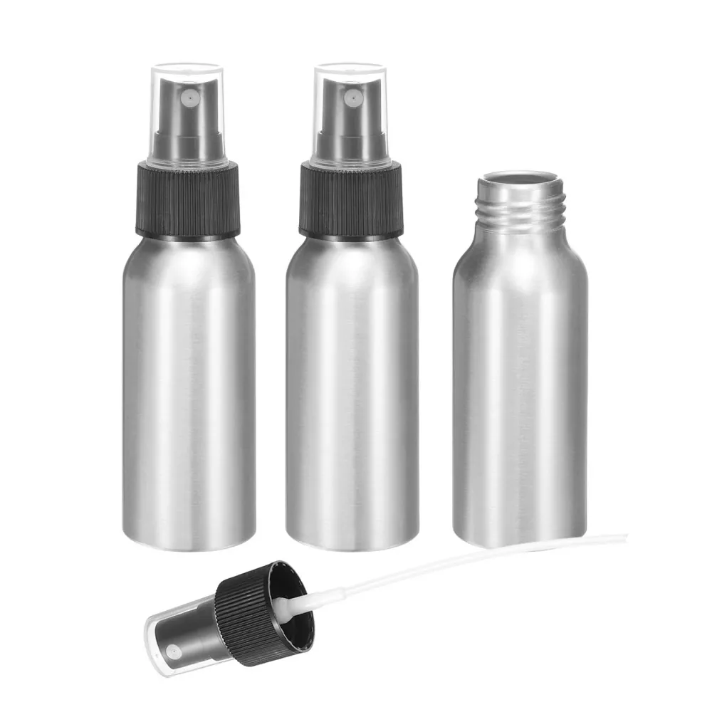 60 ml (2 oz) Mini berrerabilgarria aluminiozko laino finko spray botila