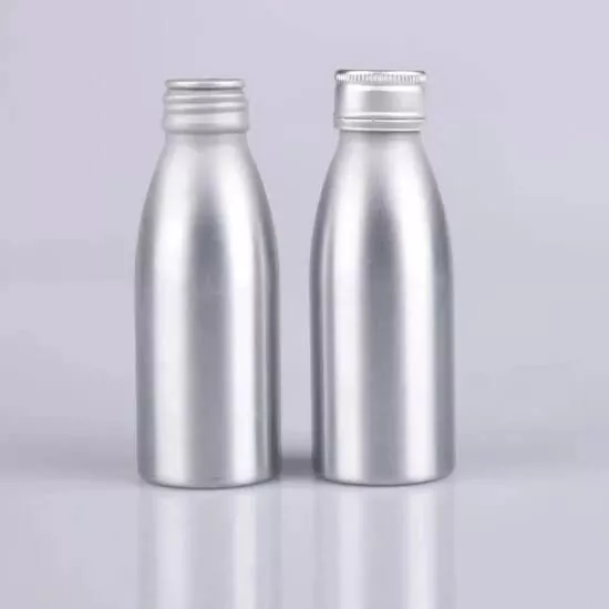 100 ml-ko Mini Aluminiozko Likore Botila Bidaiarako Likoreetarako